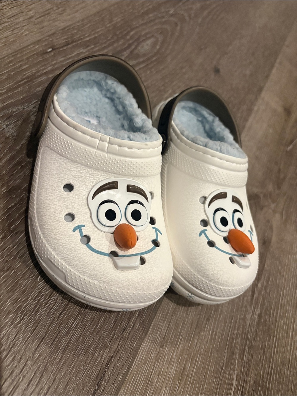 Kids Frozen Olaf Crocs